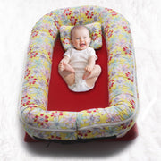 Baby Nest with Removable Covers - Floral Sunshine