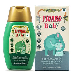 Figaro Baby Massage Oil - 200 ml & Figaro Baby Body Lotion - 400 ml
