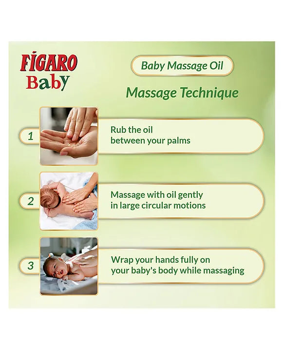 Figaro Baby Massage Oil - 200 ml