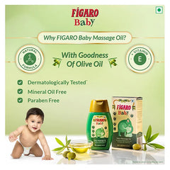 Figaro Baby Massage Oil - 400 ml