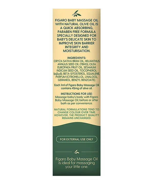 Figaro Baby Massage Oil - 400 ml