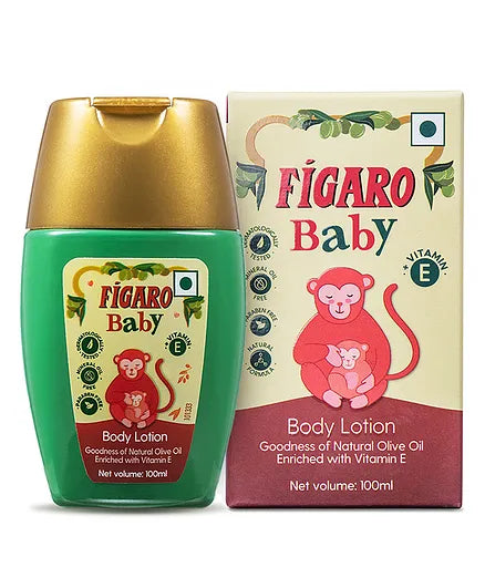 Figaro Baby Massage Oil - 400 ml & Figaro Baby Body Lotion - 100 ml