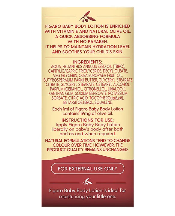 Figaro Baby Body Lotion - 100 ml