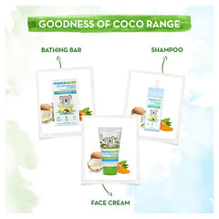 Mamaearth Baby Mamaearth Coco Soft Bathing Bar pH 5.5 With Coconut Oil & Turmeric Pack of 2 - 150 gm