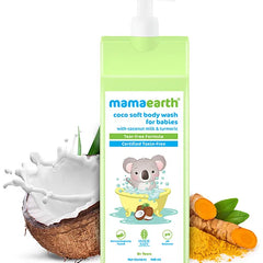 Mamaearth Baby Mamaearth Coco Soft Body Wash with Coconut Milk and Turmeric - 400 ml