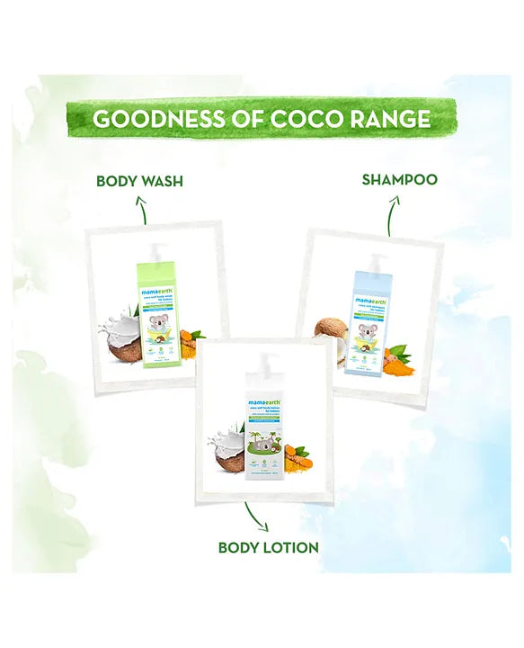Mamaearth Baby Mamaearth Coco Soft Body Wash with Coconut Milk and Turmeric - 400 ml