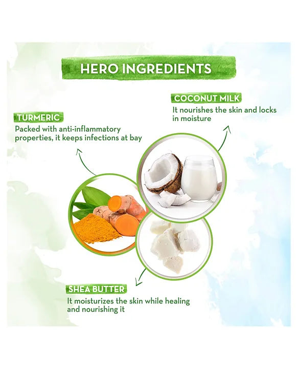 Mamaearth Baby Coco Soft Face Cream With Coconut Milk & Turmeric - 60 gm