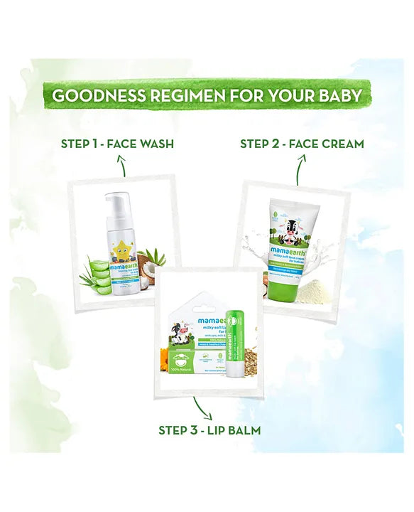 Mamaearth Baby Foaming Facewash with Aloe Vera and Coconut Extract - 150 ml