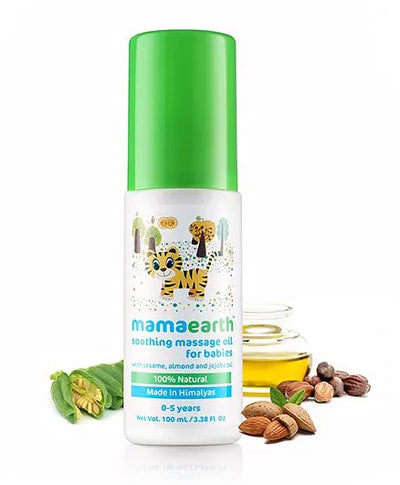 Mamaearth Baby mamaearth Soothing Massage Oil For Babies - 100 ml