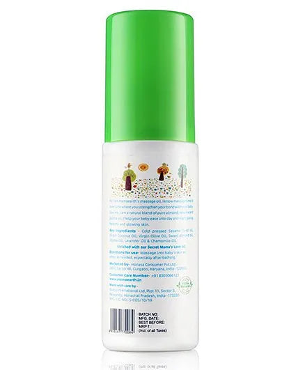Mamaearth Baby mamaearth Soothing Massage Oil For Babies - 100 ml