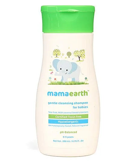 Mamaearth Baby mamaearth Gentle Cleansing Shampoo For Babies - 200 ml