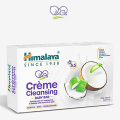 Himalaya Baby Powder 400g & Creme Cleansing Bar 125g