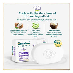 Himalaya Babycare Himalaya Creme Cleansing Baby Bar -  125 g