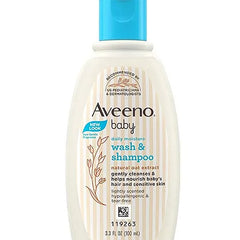 Aveeno baby daily moisture Wash & Shampoo 100 ml & Moisture Lotion 100g