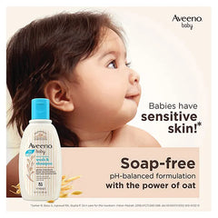Aveeno Baby Daily Moisture Wash and Shampoo 100ml