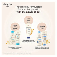 Aveeno Baby Daily Moisture Wash and Shampoo 100ml