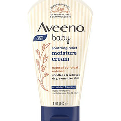 Aveeno Baby Soothing Relief Moisture Cream, Fragrance Free - 140 g