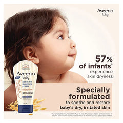 Aveeno Baby Soothing Relief Moisture Cream, Fragrance Free - 140 g