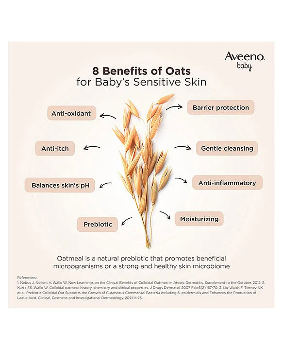 Aveeno Baby Soothing Relief Moisture Cream, Fragrance Free - 140 g