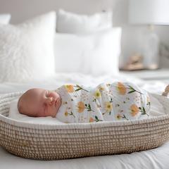 Muslin Swaddle for Infants 100 X 120 Cms - Tulip