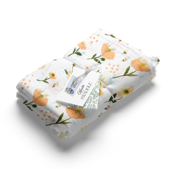 Muslin Swaddle for Infants 100 X 120 Cms - Tulip