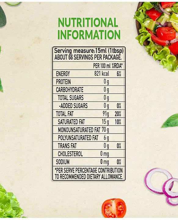 Figaro Extra Virgin Olive Oil- 1 L