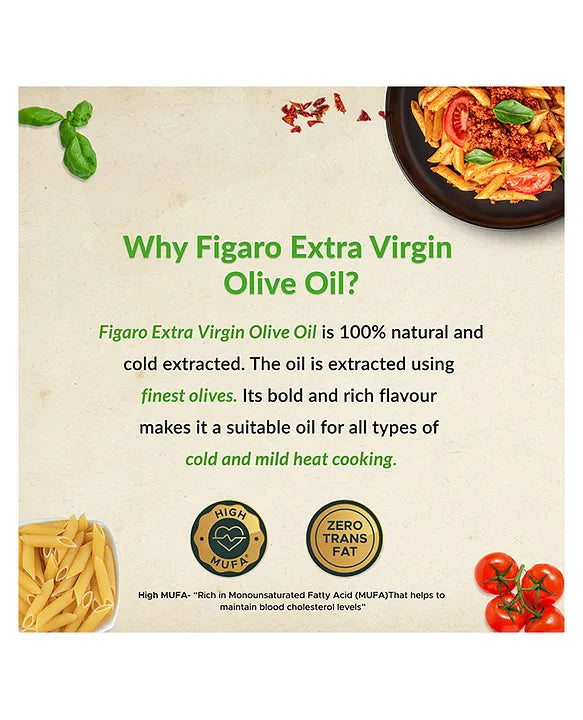 Figaro Extra Virgin Olive Oil- 1 L