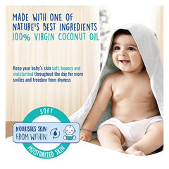 Parachute Advansed Baby Soap for Newborn Babies  Doctor Certified  Ph 5.5  Virgin Coconut Oil & Coconut Milk  Prevents Dryness - 75g x 3