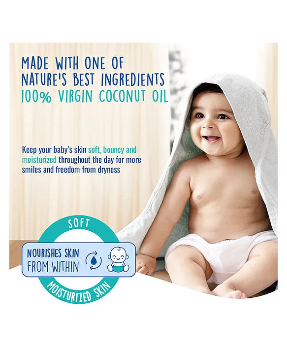 Parachute Advansed Baby Soap for Newborn Babies  Doctor Certified  Ph 5.5  Virgin Coconut Oil & Coconut Milk  Prevents Dryness - 75g x 3