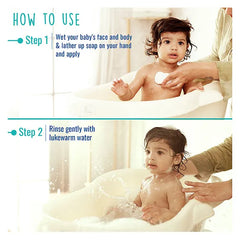 Parachute Advansed Baby Soap for Newborn Babies  Doctor Certified  Ph 5.5  Virgin Coconut Oil & Coconut Milk  Prevents Dryness - 75g x 3