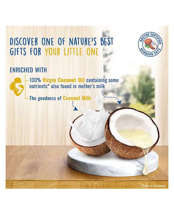 Parachute Advansed Baby Face Cream  Doctor Certified  Virgin Coconut Oil & Coconut Milk  Ph 5.5  24 Hour Moisturization-  100g