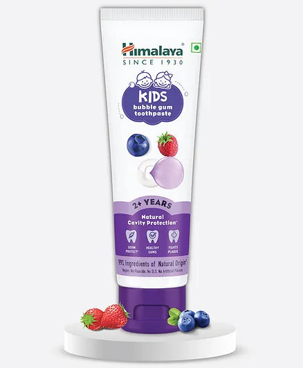 Himalaya Kids Bubble Gum Toothpaste 80g & Extra Moisturizing Baby Wash 400ml