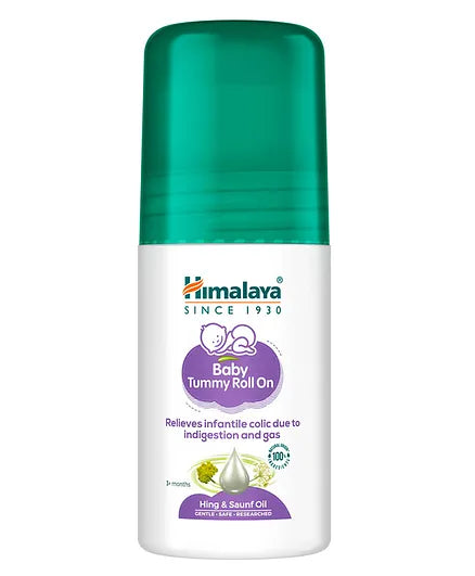Himalaya Baby Tummy Roll  On 40 ml & Extra Moisturizing Baby Wash 400 ml Combo Offer