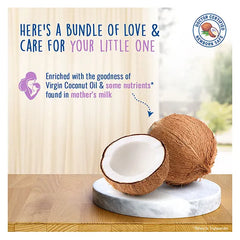 Parachute Advansed Baby Gentle Wash for New Born  Enriched with Virgin Coconut Oil  Gently cleanses in Hard water  Doctor certified-  410 ml