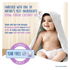 Parachute Advansed Baby Gentle Wash for New Born  Enriched with Virgin Coconut Oil  Gently cleanses in Hard water  Doctor certified-  410 ml