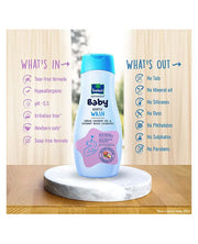 Parachute Advansed Baby Gentle Wash for New Born  Enriched with Virgin Coconut Oil  Gently cleanses in Hard water  Doctor certified-  410 ml