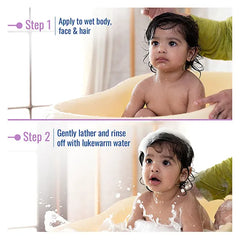 Parachute Advansed Baby Gentle Wash for New Born  Enriched with Virgin Coconut Oil  Gently cleanses in Hard water  Doctor certified-  410 ml