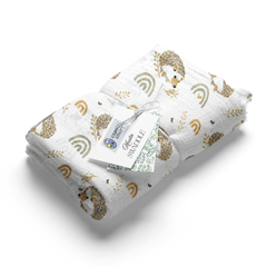 Muslin Swaddle for Infants 100 X 120 Cms - Porcufine