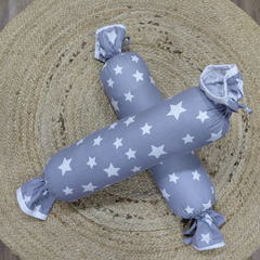 Born Star Grey - Set of 2 Side Pillows for Kids