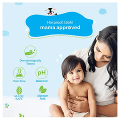 Mamaearth Baby Head to Toe Wash With Oats Milk Calendula for Babies 2 in 1 Tear Free Body Wash & Shampoo- 400 ml