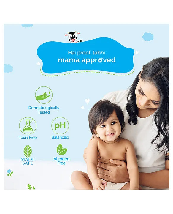 Mamaearth Baby Head to Toe Wash With Oats Milk Calendula for Babies 2 in 1 Tear Free Body Wash & Shampoo- 400 ml