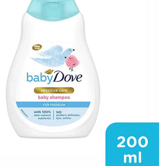 Baby Dove Rich Moisture Body Wash, Lotion & Shampoo (200 ml each)