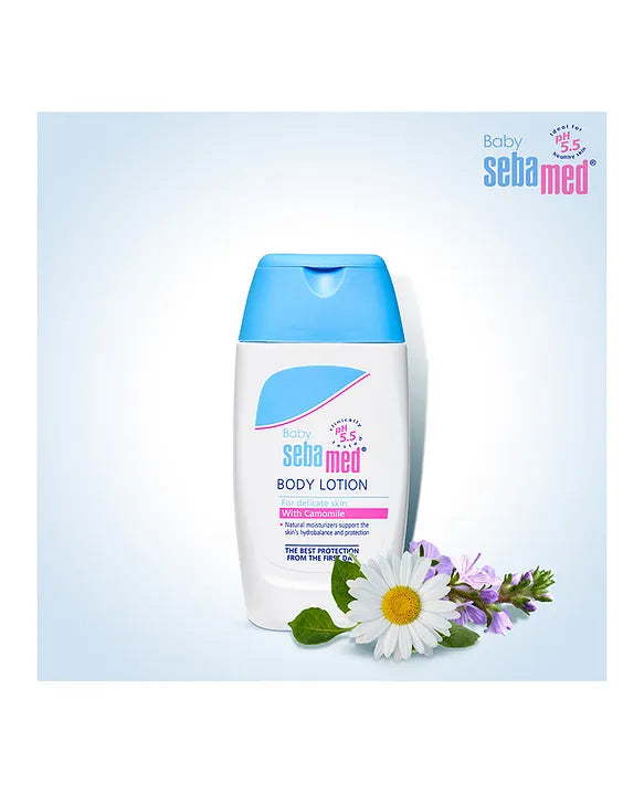 Sebamed Baby  Body Lotion|pH 5.5|Long lasting moisturiser|Quickly absorbed|50 ml