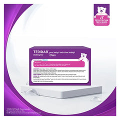 Torrent Pharma Tedibar Moisturising Baby Bathing Bar 100g (Pack of 1) with Skin Friendly pH 100 Percent Soap Free Prevents Dryness & Rashes Dermatologically Tested - By