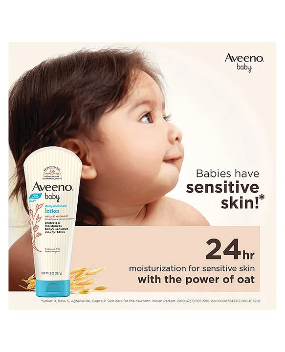 Aveeno Baby Daily Moisturising Lotion for Delicate Skin (227g)