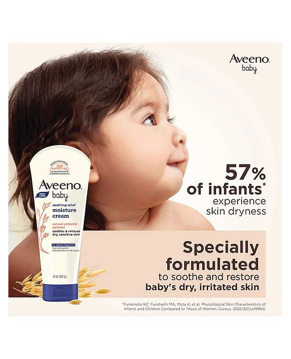 Aveeno Baby Soothing Relief Moisture Cream - 227g