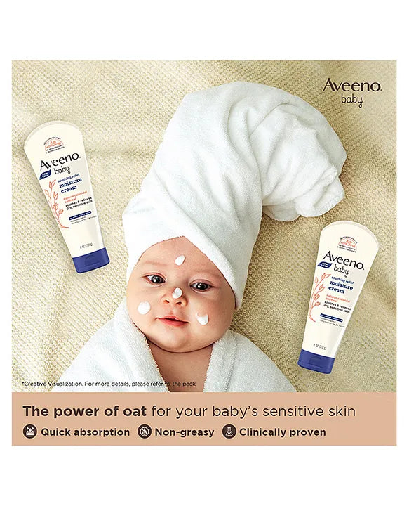 Aveeno Baby Soothing Relief Moisture Cream - 227g