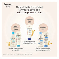 Aveeno Baby Daily Moisture Wash & Shampoo for Delicate Skin (354ml)