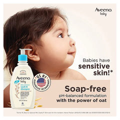 Aveeno Baby Daily Moisture Wash & Shampoo 532ml