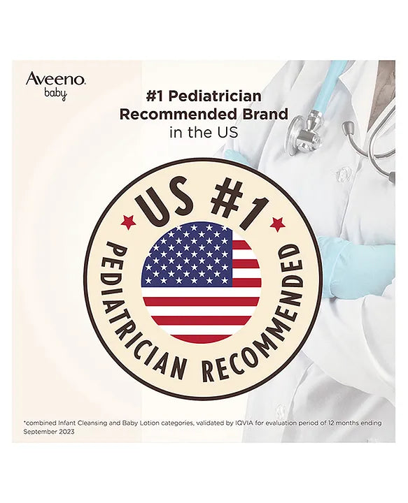 Aveeno Baby Daily Moisture Wash & Shampoo 532ml